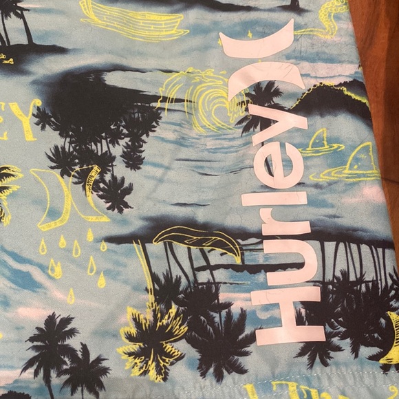 Boy’s Size 18 Tropical Swim Shorts - Picture 2 of 7